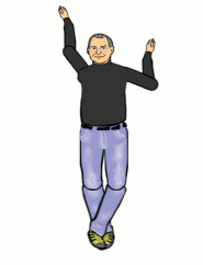 Jumping Steve